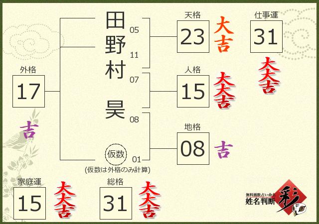 診断結果画像