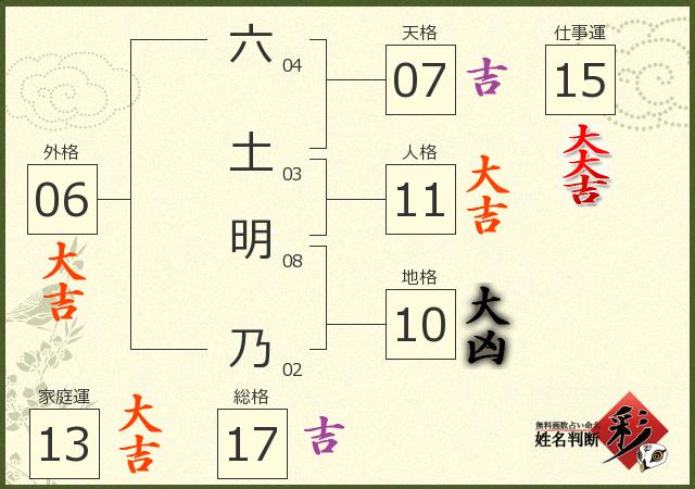 診断結果画像