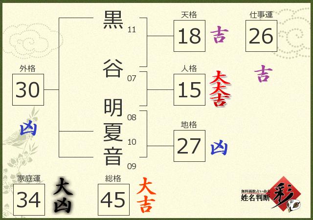 診断結果画像