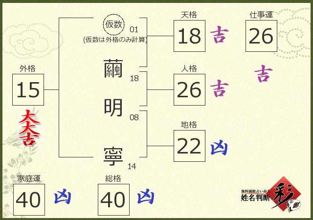 診断結果画像