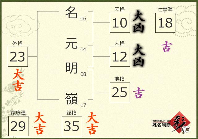 診断結果画像