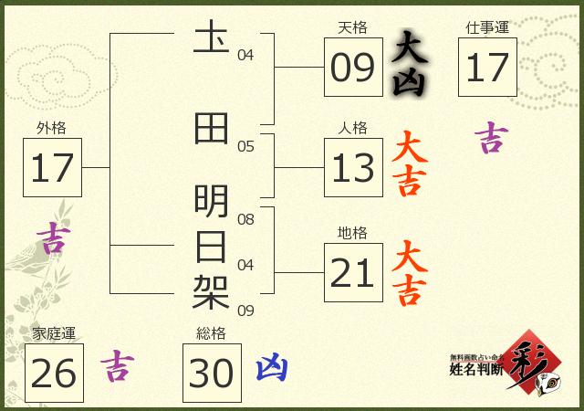 診断結果画像