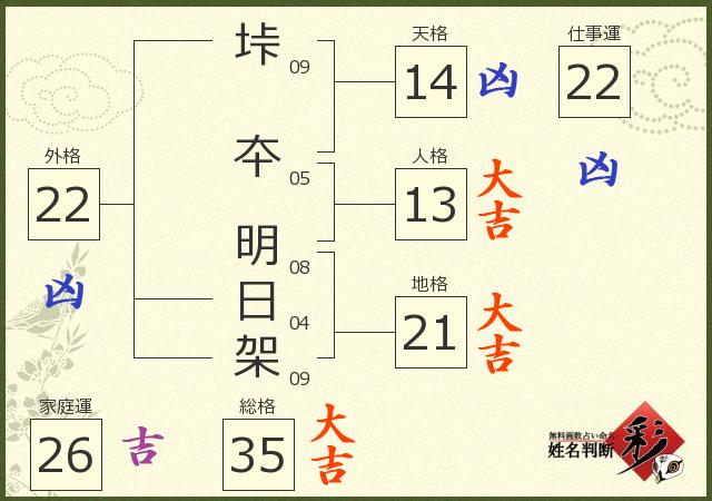 診断結果画像