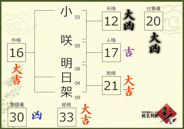 診断結果画像