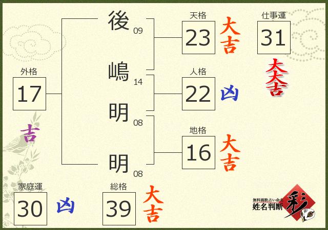 診断結果画像