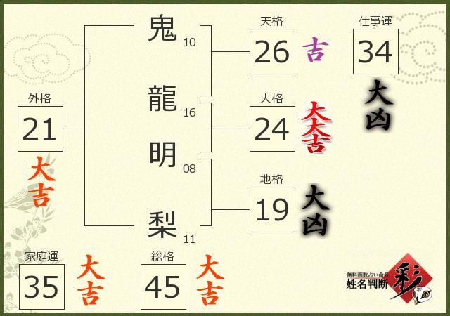診断結果画像