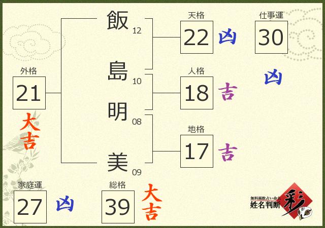診断結果画像