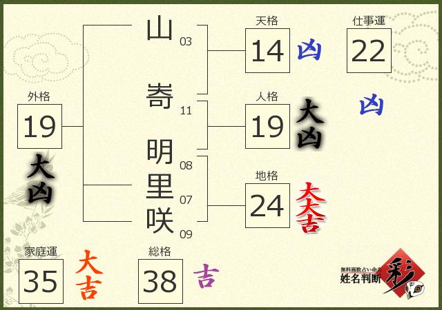 診断結果画像