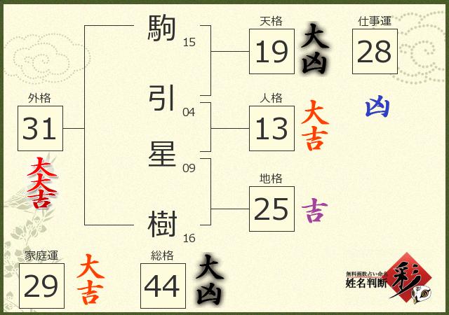 診断結果画像