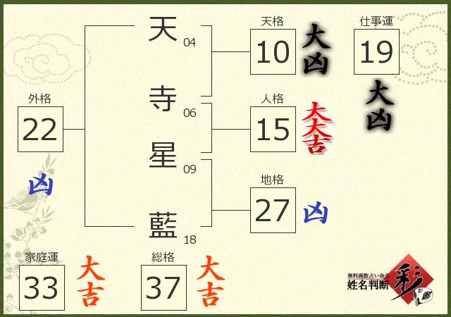 診断結果画像