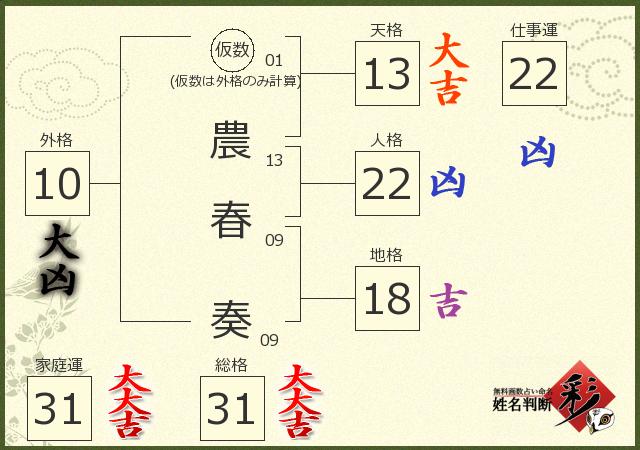 診断結果画像