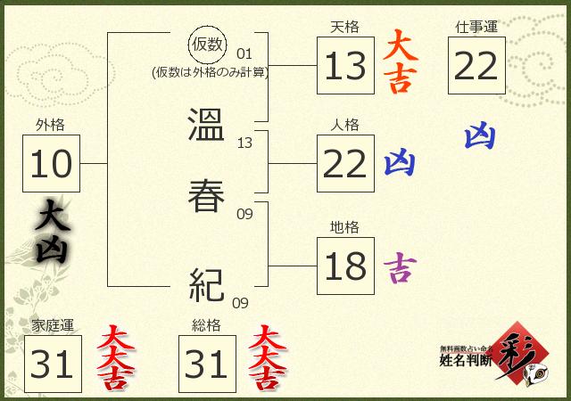 診断結果画像