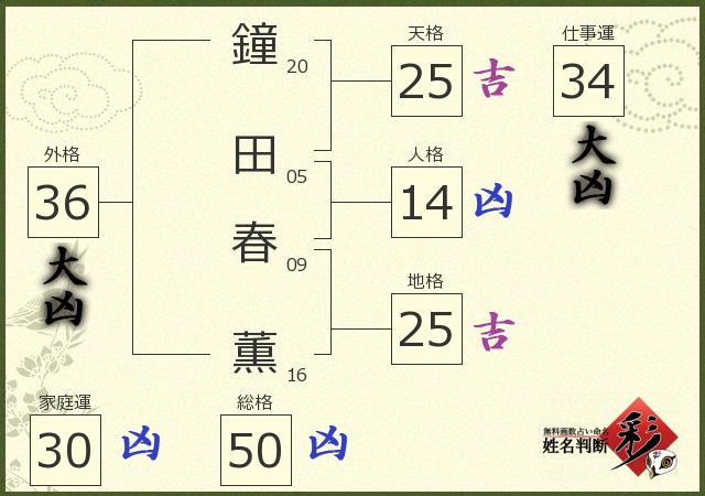 診断結果画像
