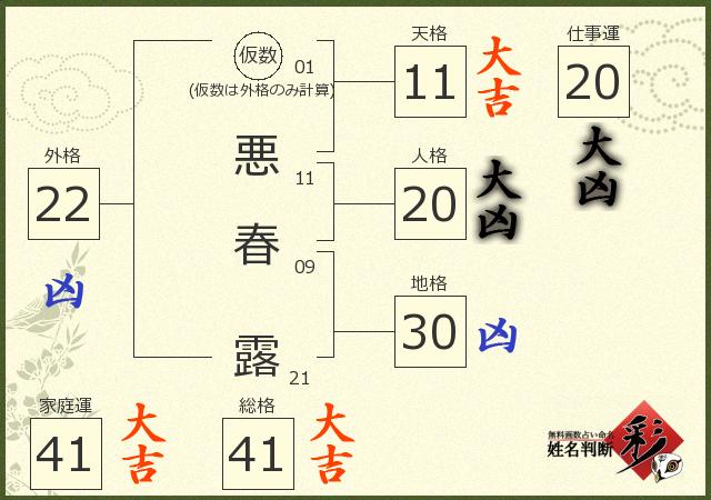 診断結果画像