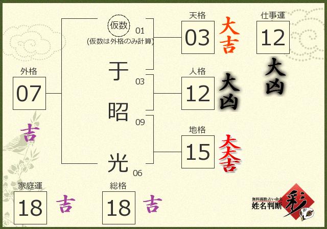 診断結果画像
