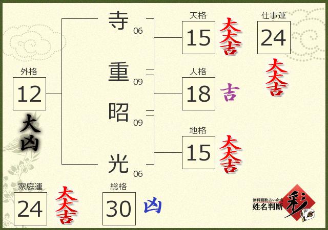 診断結果画像