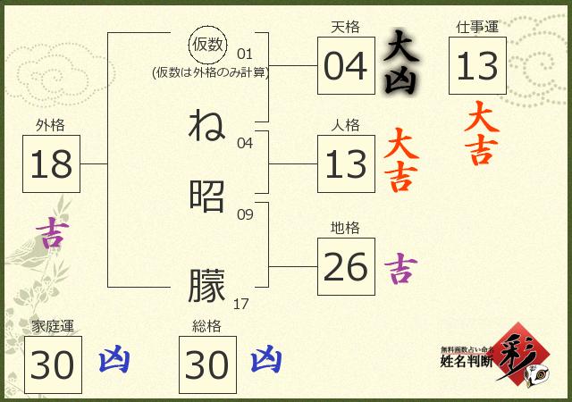 診断結果画像