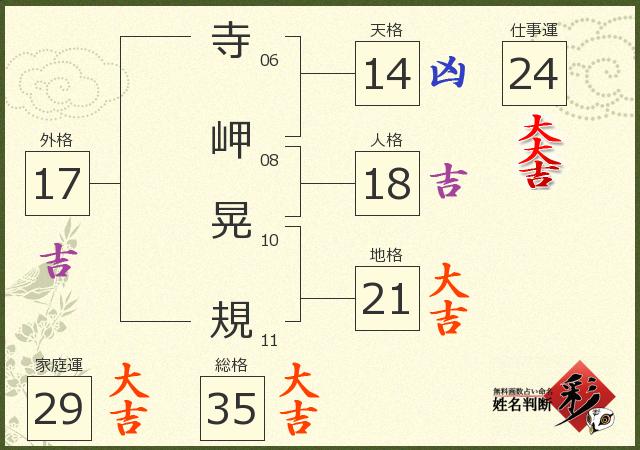 診断結果画像