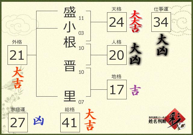 診断結果画像