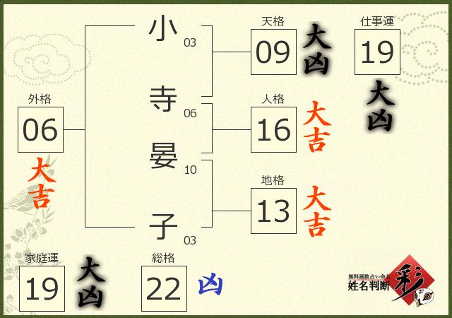 診断結果画像