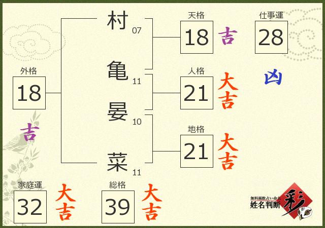 診断結果画像