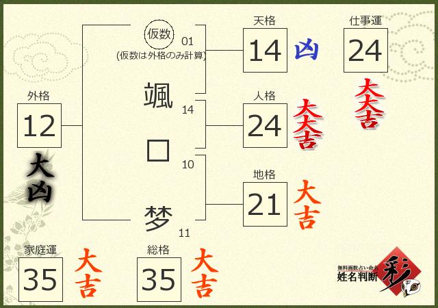 診断結果画像