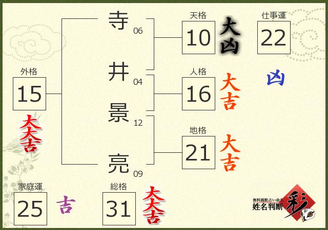 診断結果画像