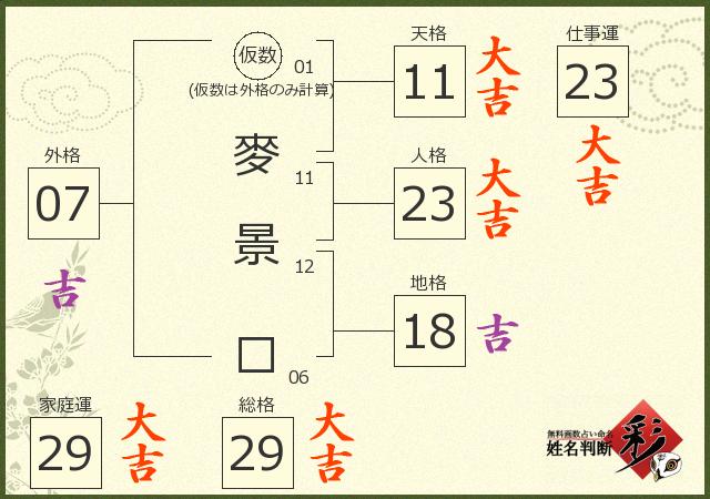診断結果画像