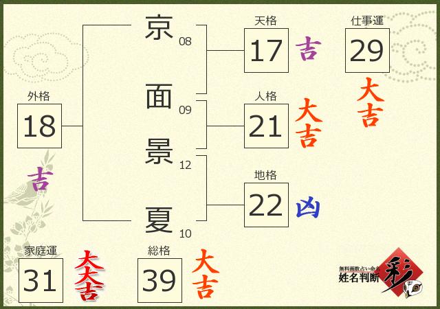 診断結果画像