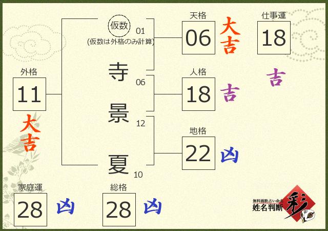 診断結果画像