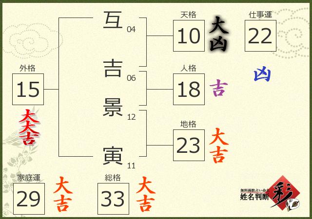 診断結果画像