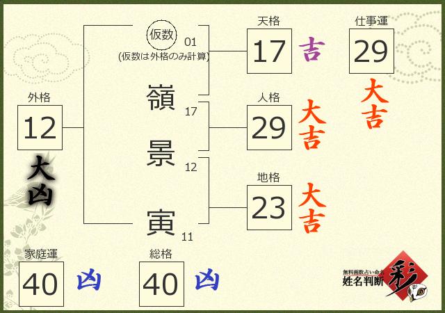 診断結果画像