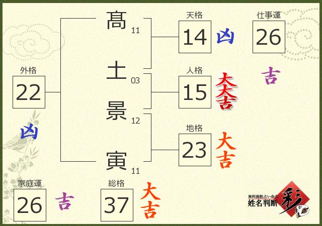 診断結果画像