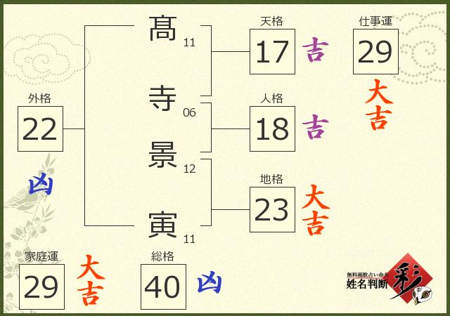 診断結果画像