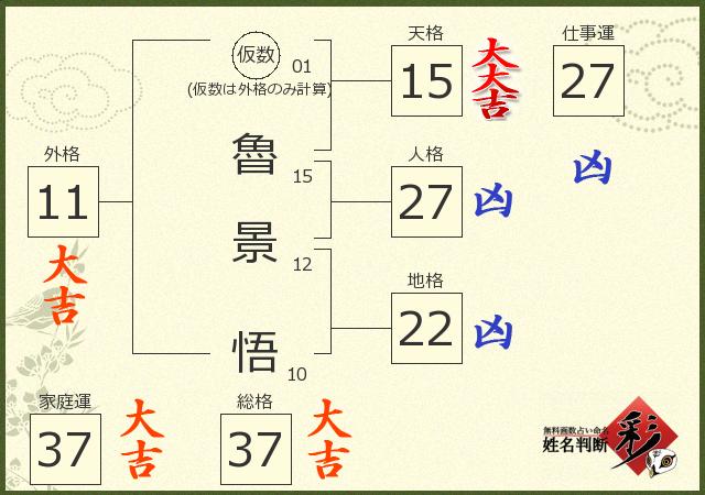 診断結果画像