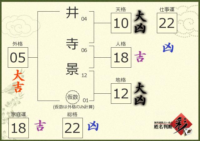診断結果画像