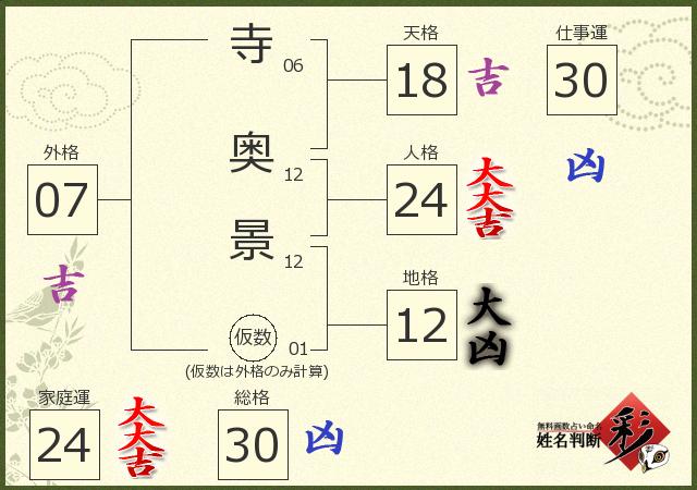 診断結果画像