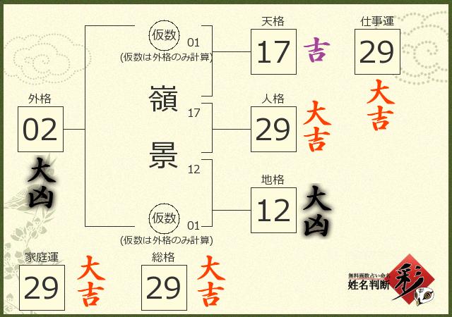 診断結果画像