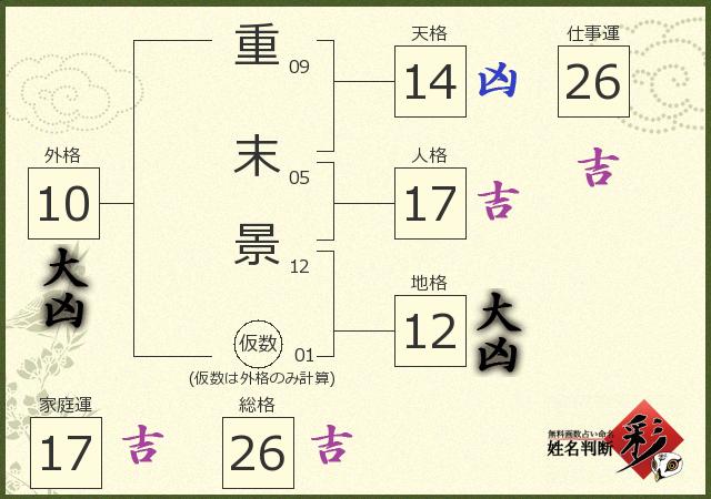 診断結果画像