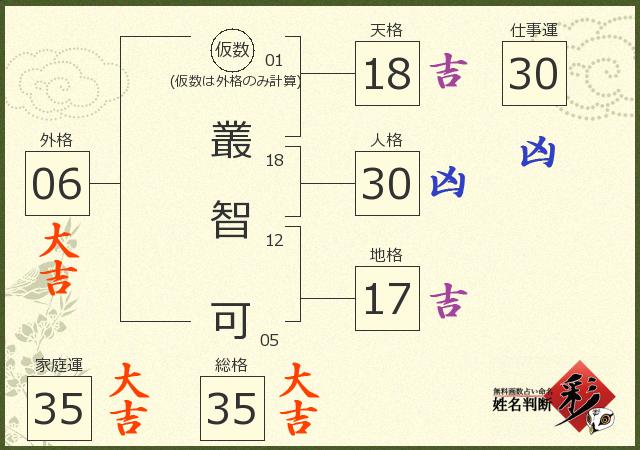 診断結果画像