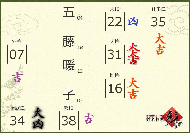 診断結果画像
