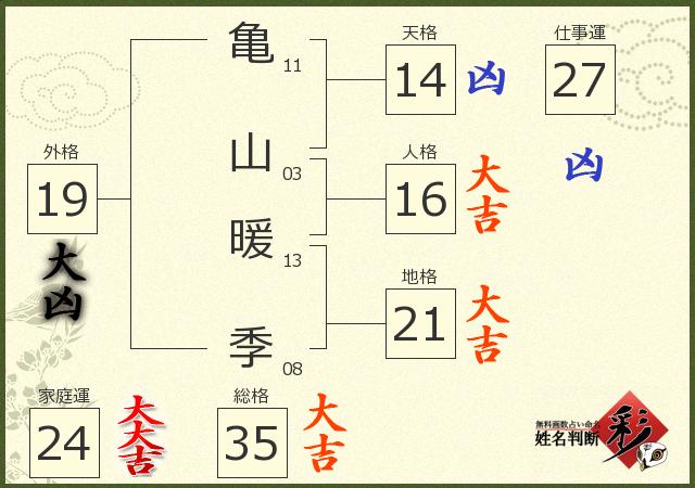 診断結果画像