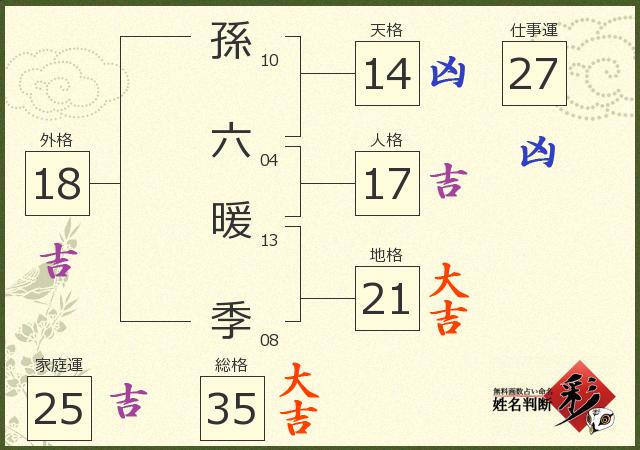 診断結果画像
