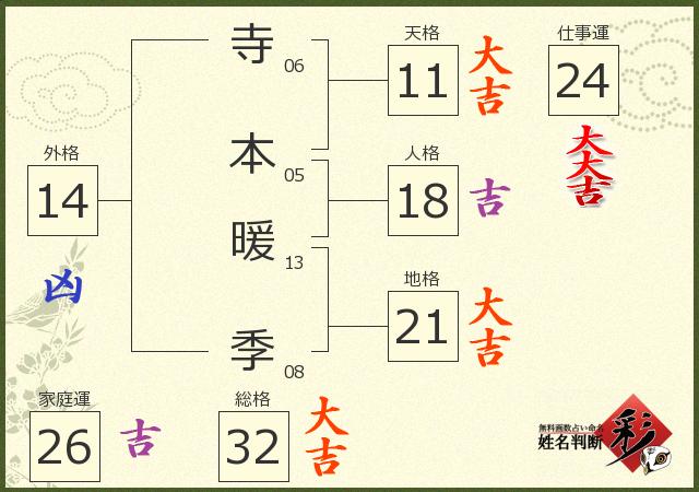 診断結果画像