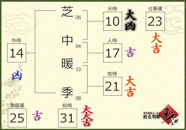診断結果画像