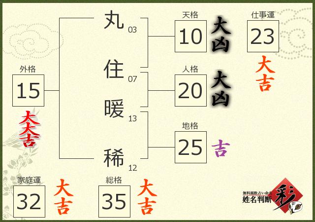 診断結果画像