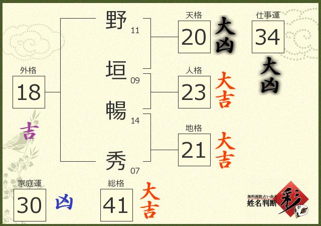 診断結果画像