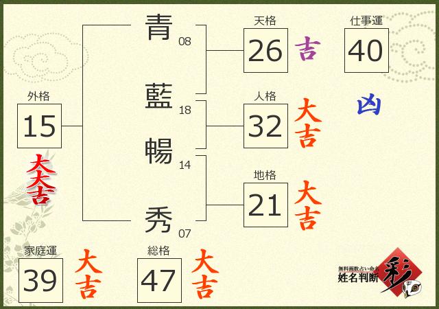 診断結果画像