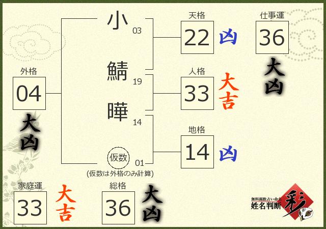 診断結果画像