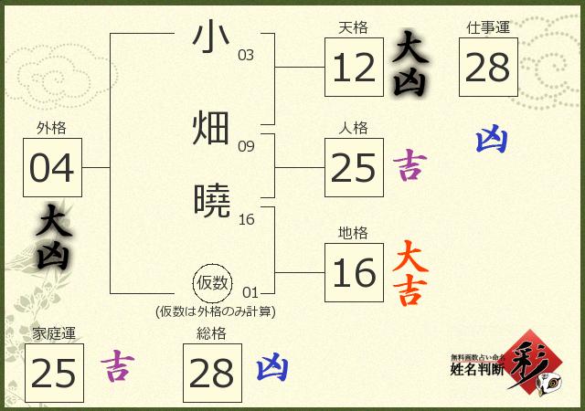 診断結果画像